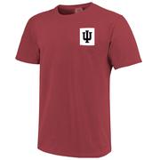 Indiana Farmhouse Slabbed Sign Comfort Colors Tee